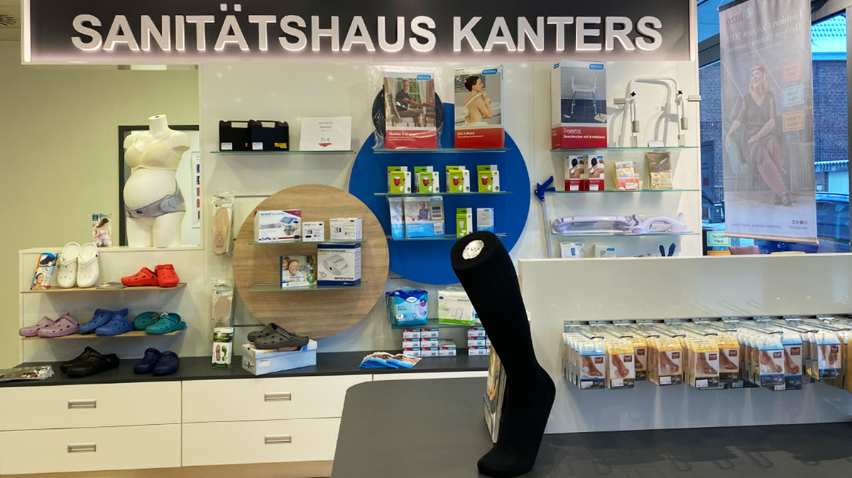 Sanitätshaus Kanters Kölner Straße Fischeln Slider